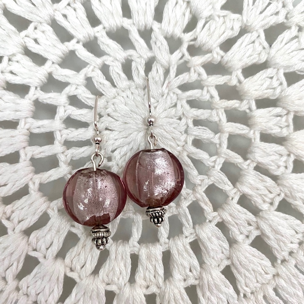 🌻Purple Hanging Earrings🌻